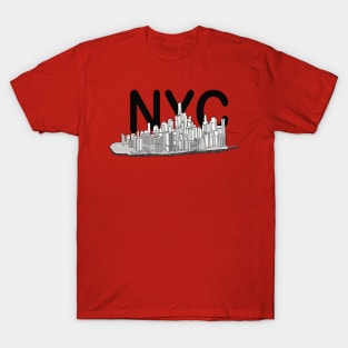 Manhattan, New York City T-Shirt